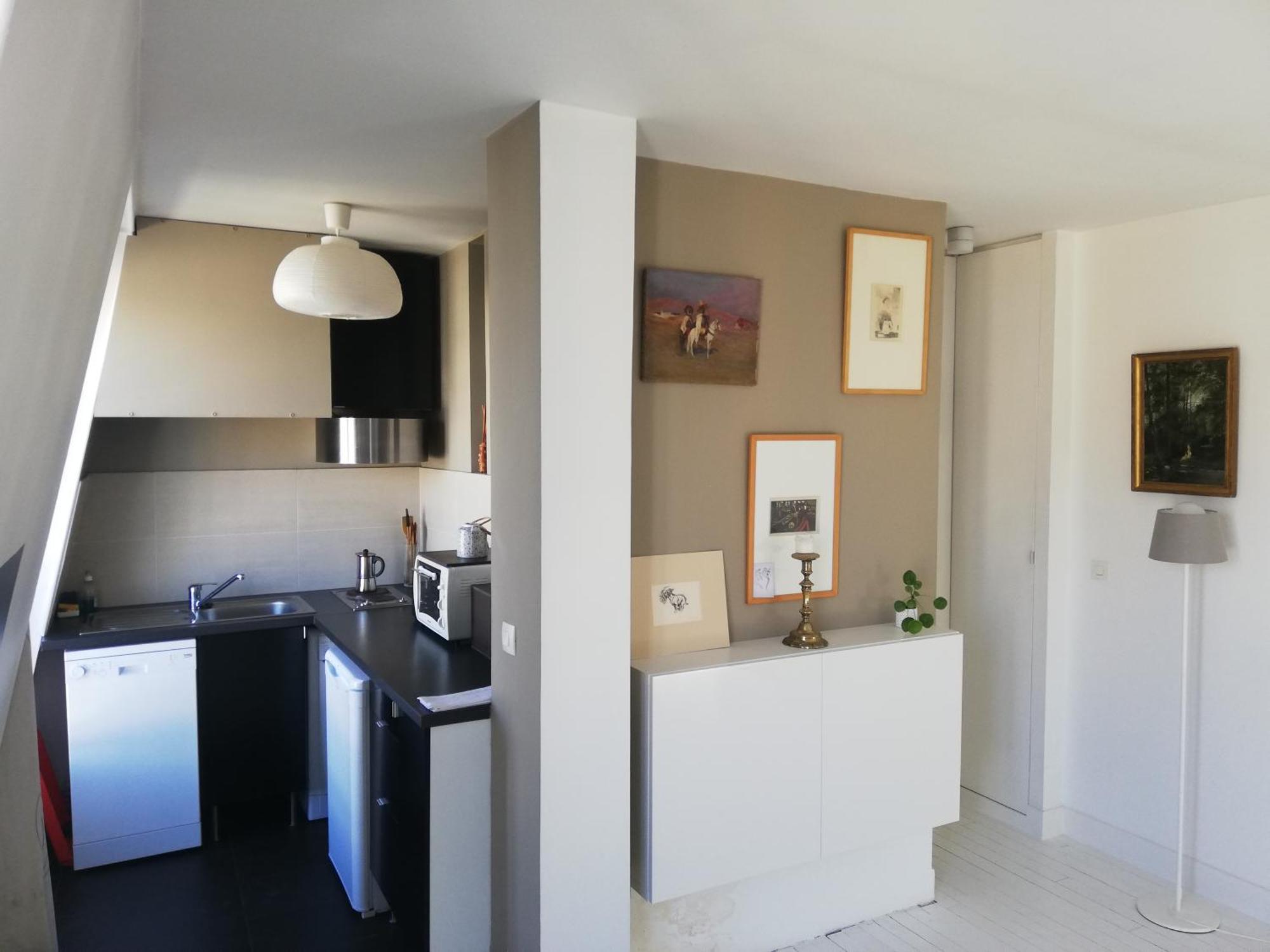 3 Business Rooftop View To Montmartre Apartment Paris